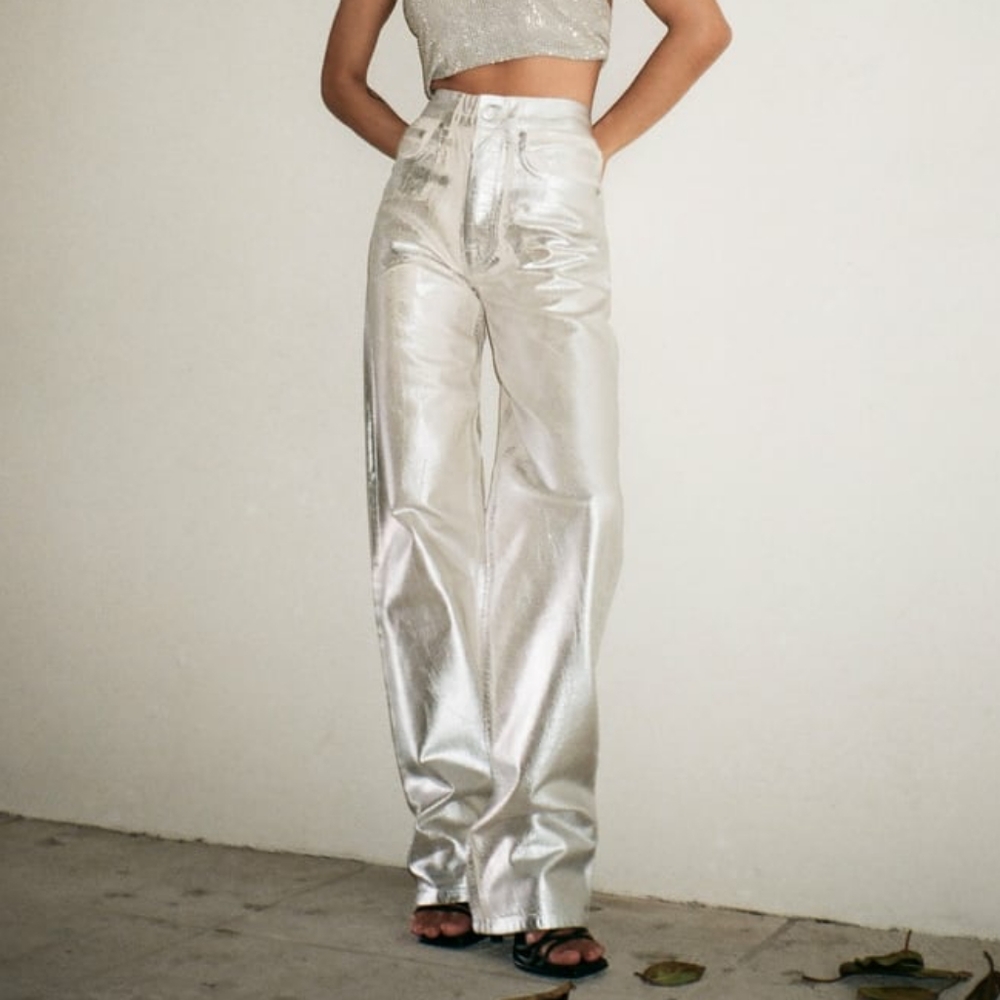 COPY - ZW MID-RISE BOYFRIEND JEANS 9632/066 Zara Size 2